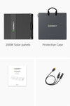 200W solar panel kit